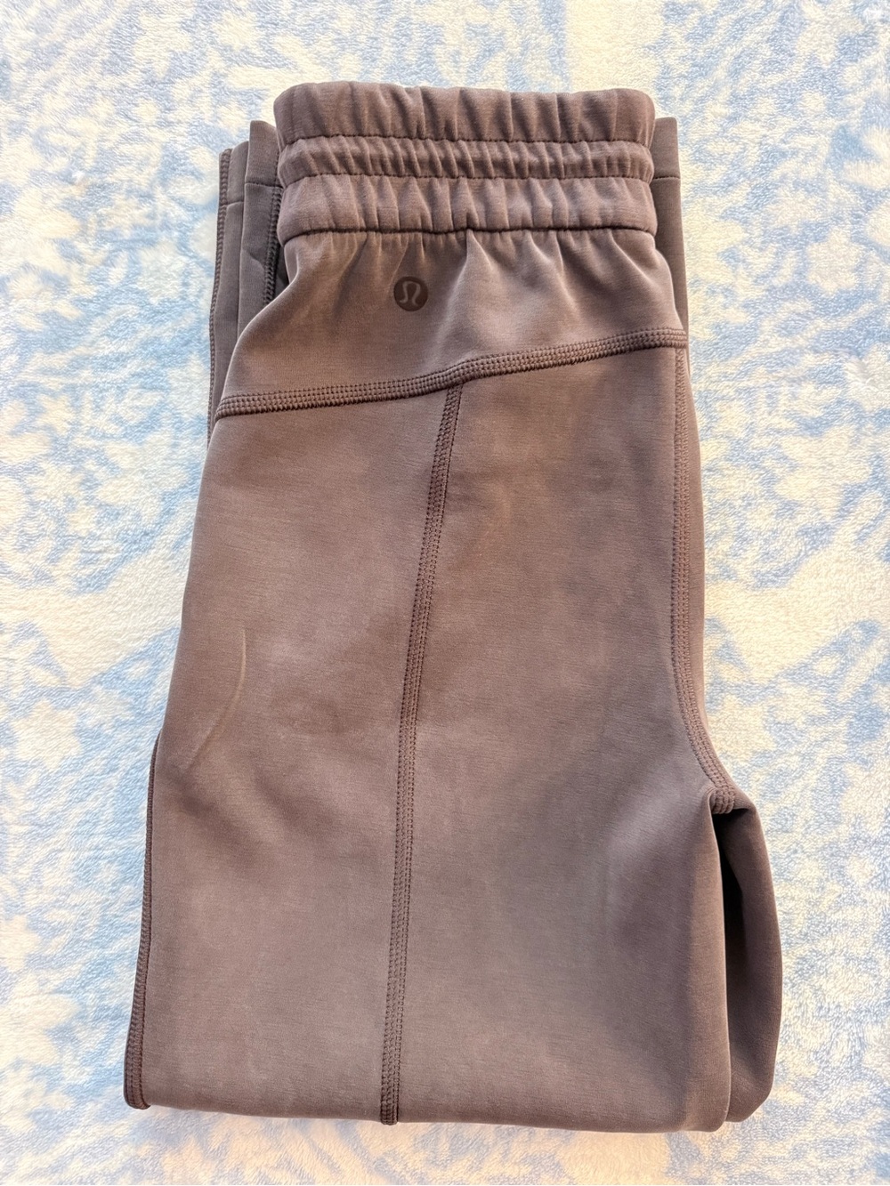 lululemon athletica Soft Mauve Leggings with Tonal Logo